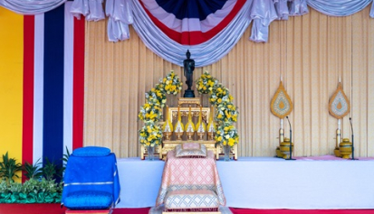 สำนักงานสภาความมั่นคงแห่งชาติ ร่วมพิธีเจริญพระราชกุศลเนื่องในวันอาสาฬหบูชาและวันเข้าพรรษาประจำปีพุทธศักราช ๒๕๖๙