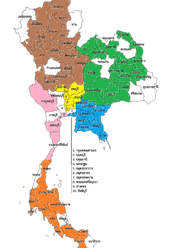 พื้นที่จังหวัดประกาศ